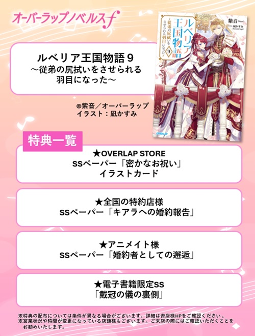 ルベリア王国物語 9　～従弟の尻拭いをさせられる羽目になった～